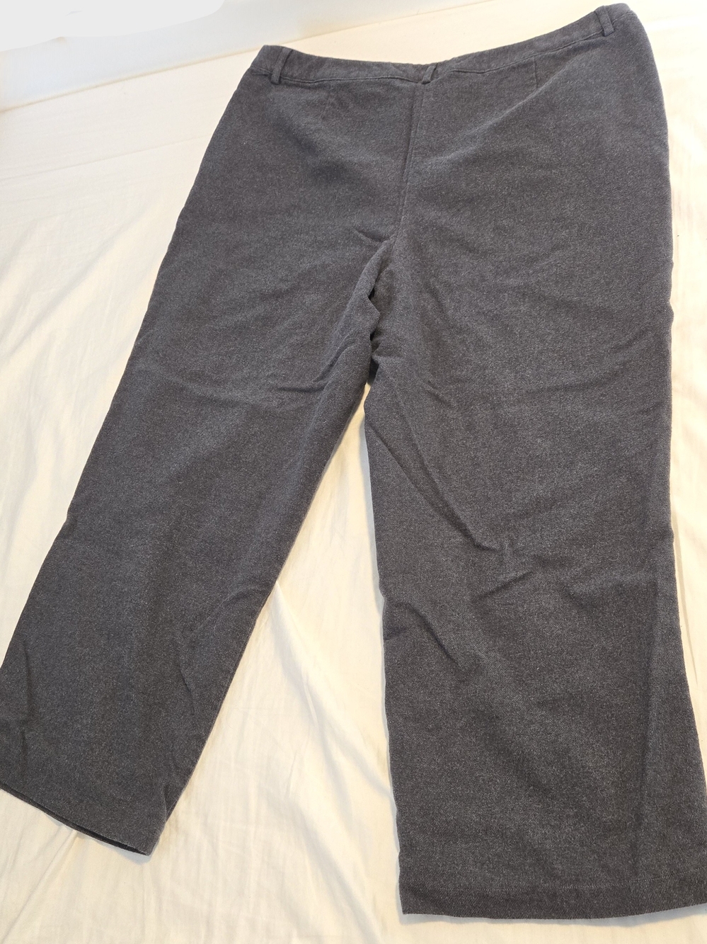 L.L. Bean Classic Fit Grey Lined Pants - Size 18 InSeam 25.5"